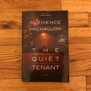 The Quiet Tenant - Large Print Paperback (used)